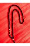 Black & Gold Design 108-Piece Mala Long Necklace - 3