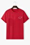 Unisex Saturn Printed T-shirt