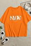 Unisex Miami Printed Oversize T-shirt