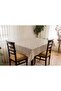 Lined Wipeable Hygienic Oilcloth PVC Tablecloth 1184-3 - 2