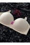 715 Model C Cup Non Supported and Non Underwire Gathering Bra - Nude Color 95C