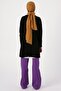Black Crew Neck Knitwear Tunic - 4