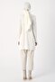 Ecru Turtleneck Knitwear Tunic - 4