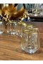 304 Special Cut Mouth Gilded Coffee Water Glass, Luxury, Soft Drink Glass, Dowry Box, Gift - 3