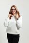 Women's Hooded Kangaroo Pocket Sweat 3 Thread (Soft Puff Fabric) - 2