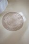 Moon 100% Cotton Bath Mat Beige 120X120 - 3
