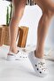 Comfortable Sole High Sized Hospital Cook Nurse Doctor Slippers Cross - 3