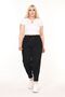 Winter Comfortable Fit Lycra Plus Size Interlock Trousers - 5