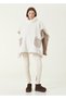 Es Parla Sierra Poncho Beige Oversize - 3