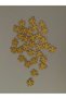 Gonca Oya, Evening Dress, Anklet, Bracelet, Necklace Etc. Plexi Plastic Hand Processing Flake. 20Gr.Gonca Gold. - 2