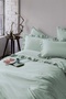 Frill Mint Washed 100% Cotton Poplin Duvet Cover Set Double