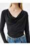 Degaje Collar Blouse Long Sleeve Slim Fit - 5