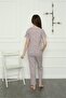 Girl's Combed Cotton Pajama Set 20409 - 4