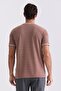 Brown Slim Fit Crew Neck T-Shirt - 4