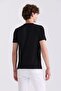 Black Slim Fit Crew Neck T-Shirt - 4
