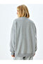 Basic Sweatshirt Relaxed Fit Crew Neck Long Sleeve - 4