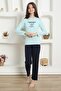 Girl's Combed Cotton Pajama Set 20421 - 4