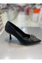 Serrace Buckle Women's Stylish Heeled Shoes - 3