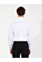 White Slim Fit Long Sleeve Classic Shirt 50256423-Vr013 - 5