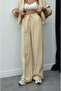 Cream Faye Zippered Sweatshirt Tracksuit Set - 5