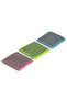 2 Pack of 3 Power Inox Colors Steel Dish Sponges - 3