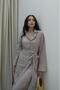Wrapped Mink Skirt and Shirt Set - 4