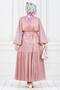 Lara Balon Two-Piece Set with Skirt - Powder - 5