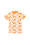 Boy's Orange Polo Neck T-Shirt 50263531 -Vr051 - 2