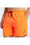 Men's Orange Standard Fit Swim Shorts - 4