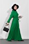 Tunnel Waist Dress-benetton Green