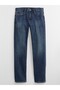 V-Straıght Jeans Straight Fit Men's Jeans Blue - 3