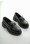 Samantha Guaranteed Women's Loafer Thick Sole Buckle Daily Casual Moccasin Shoes - 3
