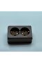Mutlusan Surface Mounted Walnut Double Grounded Socket Porcelain - 3