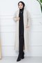 Shawl Collar Casual Knitwear Cardigan Stone Color HM2248 - 2