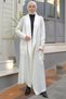 Shawl Collar Casual Knitwear Cardigan Cream HM2248 - 6
