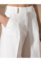 Ecru Carrot Fit Fabric Trousers 50262595 -Vr019 - 5