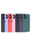 Realme Note 50 Compatible Colorful Silicone Case with Velvet Camera Protection - 4