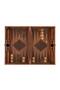 Ottoman Motif Wooden Backgammon - 2
