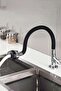 Shpy 2 Function Colorful Silicone Spiral Tap Head - Black Gxtr 1030188 - 2