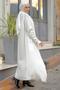 Shawl Collar Casual Knitwear Cardigan Cream HM2248 - 4