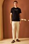 Comfort Fit Printed Feel the Future Men's Black T-Shirt Mars12 - 2