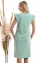 20333416 Single Jersey Dress with Shoulder Detail Cagla Green - 6