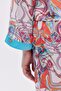 Leyiza Patterned Long Satin Pajama Set - 7