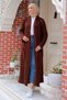 Shawl Collar Pocket Knitwear Cardigan Brown HM2243 - 6
