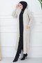 Shawl Collar Casual Knitwear Cardigan Stone Color HM2248