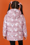 Baby Girl Cute Rabbit Patterned Hooded Inflatable Coat 1-5 Years 19493 - 4