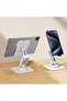 iPad، Galaxy Tab، Mateppad، Via - L23 حامل هاتف قابل للدوران برأس فولاذي - 2