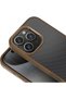 Zore Venus Cover for Apple iPhone 16 Pro Max Case Carbon Fiber Look Glossy with Camera Frame-Black - 2