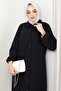 Summer Long Cotton Tunic Black - 3