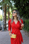 Red Polka Dot Dress - 6